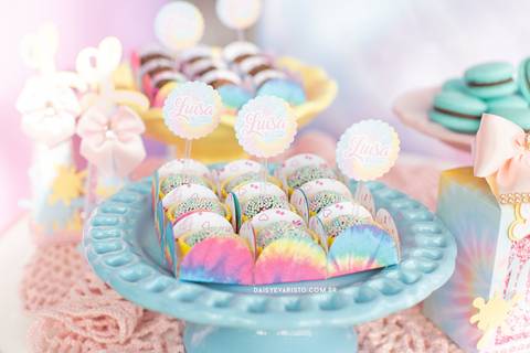 Luisa 10 anos  Daisy Evaristo Fotografia decoração tie dye fotografo aniversario joinville'