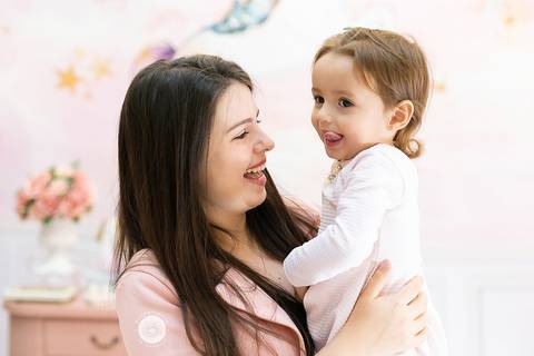 fotografo profissional joinville estudio de fotografia decoração unicornio aniversário in festa buffet Cecília 2 anos'