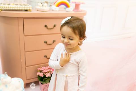 fotografo profissional joinville estudio de fotografia decoração unicornio aniversário in festa buffet Cecília 2 anos'