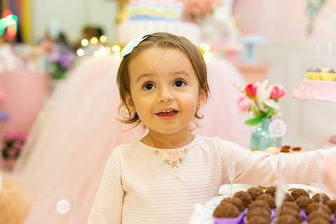 fotografo profissional joinville estudio de fotografia decoração unicornio aniversário in festa buffet Cecília 2 anos'