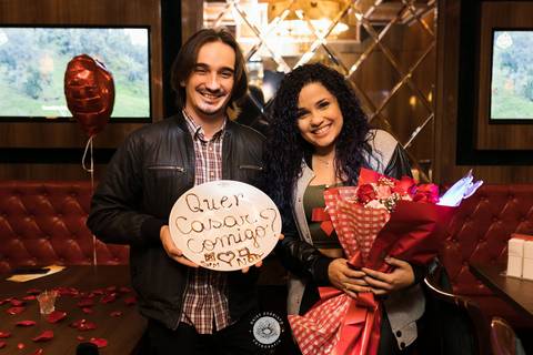 noivado Jackson e Manu daisy evaristo fotografia fotografo estudio de fotos secretto cafe joinville'