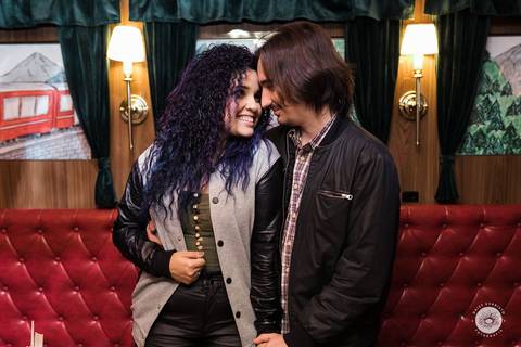 noivado Jackson e Manu daisy evaristo fotografia fotografo estudio de fotos secretto cafe joinville'