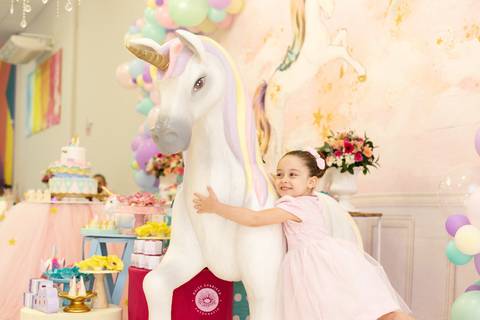 fotografo aniversario joinville decoração unicornio Helena 5 anos Daisy Evaristo Fotografia casa de festa In Festa Buffet fotografo infantil'