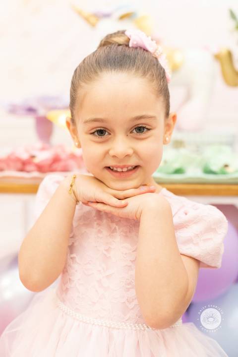 fotografo aniversario joinville decoração unicornio Helena 5 anos Daisy Evaristo Fotografia casa de festa In Festa Buffet fotografo infantil'