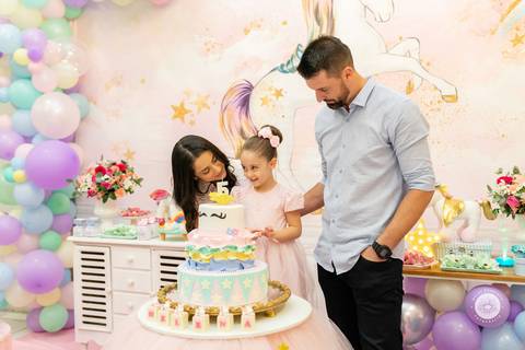 fotografo aniversario joinville decoração unicornio Helena 5 anos Daisy Evaristo Fotografia casa de festa In Festa Buffet fotografo infantil'