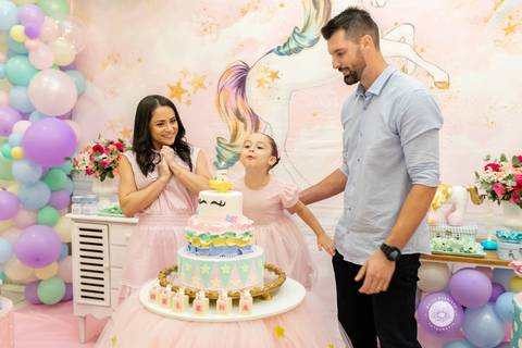 fotografo aniversario joinville decoração unicornio Helena 5 anos Daisy Evaristo Fotografia casa de festa In Festa Buffet fotografo infantil'
