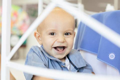 fotografo estudio foto fotografico profissional joinville aniversario kangoos Davi 1 Ano decoração azul'