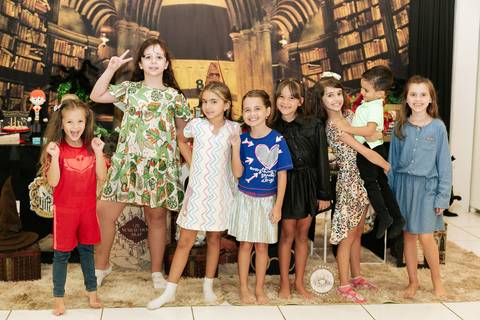 fotografo aniversario joinville Daisy Evaristo Fotografia casa de festa In Festa Buffet Maria Eduarda 8 anos decor Harry Potter'