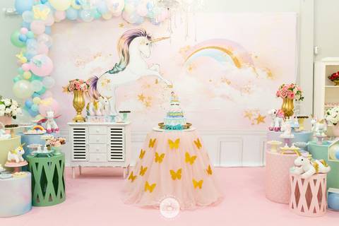 Camilly 1 ano unicornio fotografo profissional aniversario in festa joinville daisy deise dayse evaristo fotografia'