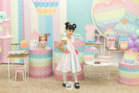 fotografo profissional joinville daisy evaristo aniversario festa infantil alicia 7 anos in festa buffet decoraçao pop it'