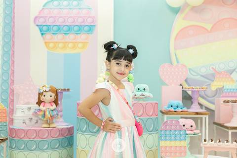 fotografo profissional joinville daisy evaristo aniversario festa infantil alicia 7 anos in festa buffet decoraçao pop it'