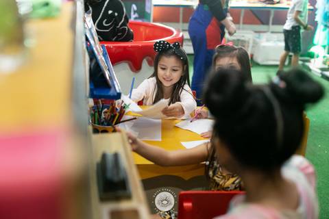 fotografo profissional joinville daisy evaristo aniversario festa infantil alicia 7 anos in festa buffet decoraçao pop it'