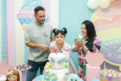 fotografo profissional joinville daisy evaristo aniversario festa infantil alicia 7 anos in festa buffet decoraçao pop it'