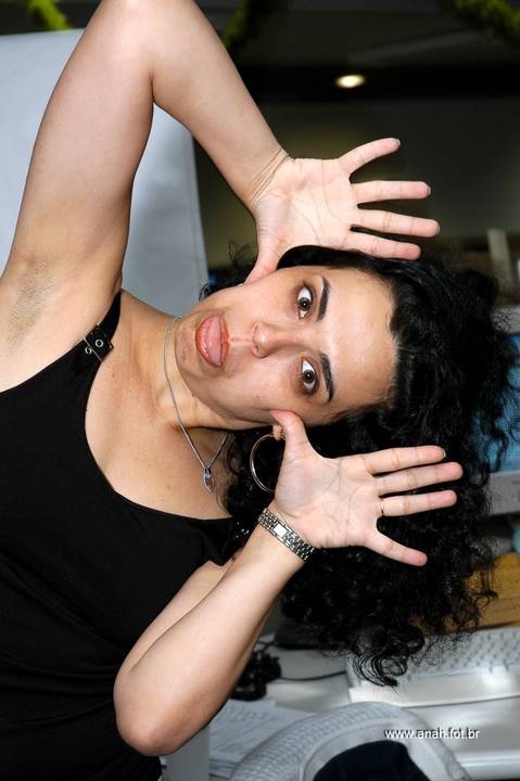 Foto dos funcionários para cartão de Natal SKY'