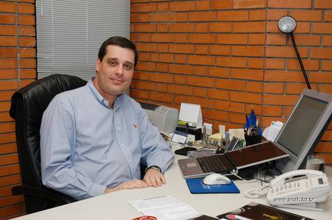 Foto dos funcionários para cartão de Natal SKY'