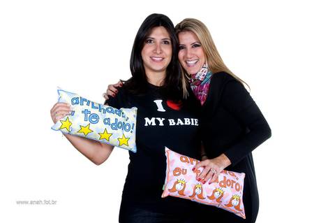 Ensaio gestante no estúdio'