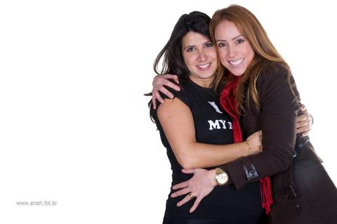 Ensaio gestante no estúdio'