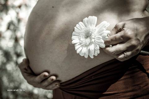 Ensaio gestante no parque'