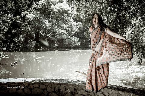 Ensaio gestante no parque'