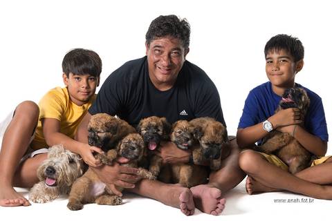 Ensaio pet  estúdio  São Paulo  por Ana Hochheim e Gabi'
