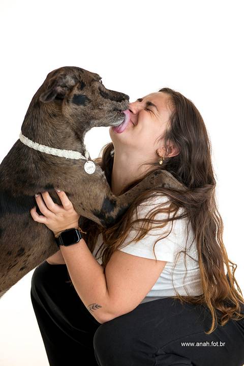 Ensaio pet  estúdio  São Paulo  por Ana Hochheim e Gabi'