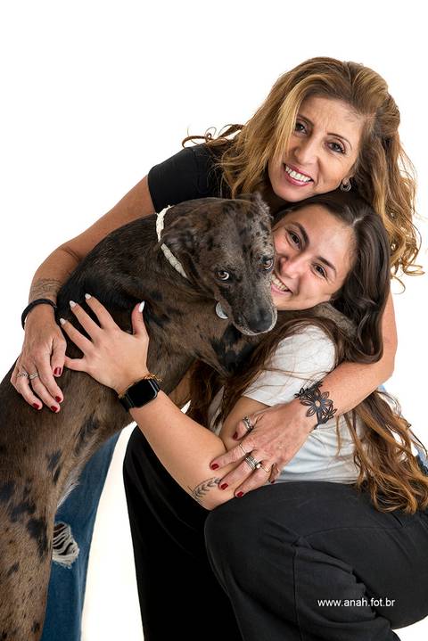 Ensaio pet  estúdio  São Paulo  por Ana Hochheim e Gabi'