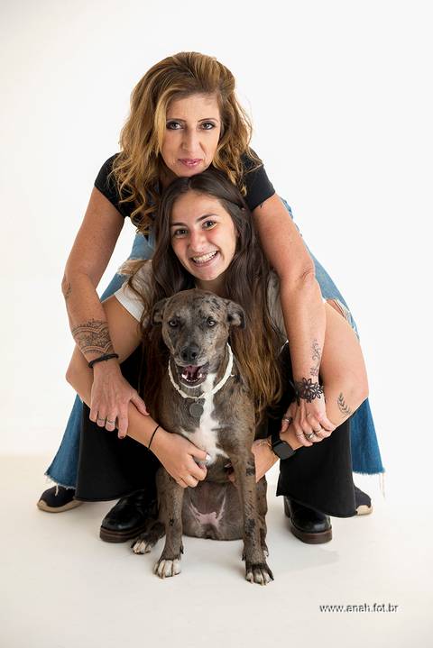 Ensaio pet  estúdio  São Paulo  por Ana Hochheim e Gabi'