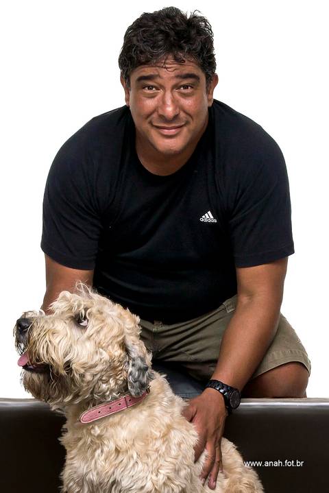 Ensaio pet  estúdio  São Paulo  por Ana Hochheim e Gabi'