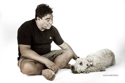 Ensaio pet  estúdio  São Paulo  por Ana Hochheim e Gabi'