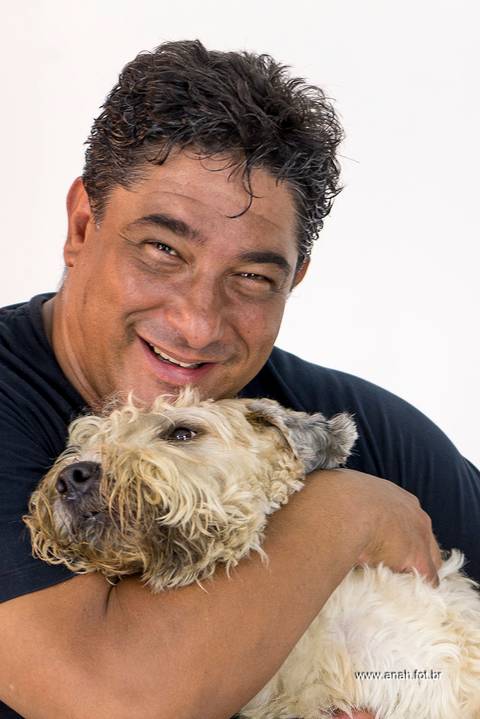 Ensaio pet  estúdio  São Paulo  por Ana Hochheim e Gabi'