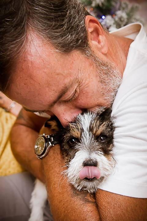 Ensaio pet  em casa  São Paulo  por Ana Hochheim e Gabi'