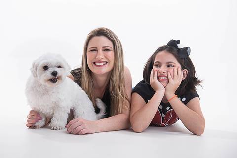 Ensaio pet  estúdio  São Paulo  por Ana Hochheim e Gabi'