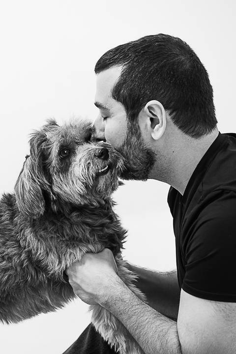 Ensaio pet  estúdio  São Paulo  por Ana Hochheim e Gabi'