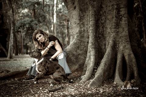 Ensaio pet  parque  São Paulo  por Ana Hochheim e Gabi'