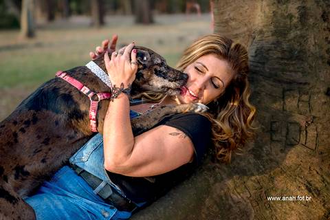 Ensaio pet  parque  São Paulo  por Ana Hochheim e Gabi'