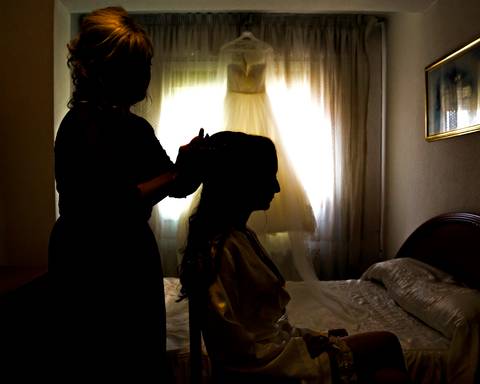 fotos en casa de la novia en tarragona'