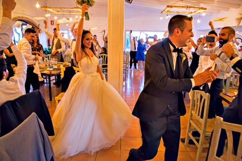 Reportaje de bodas en Restaurant L'Embolic'