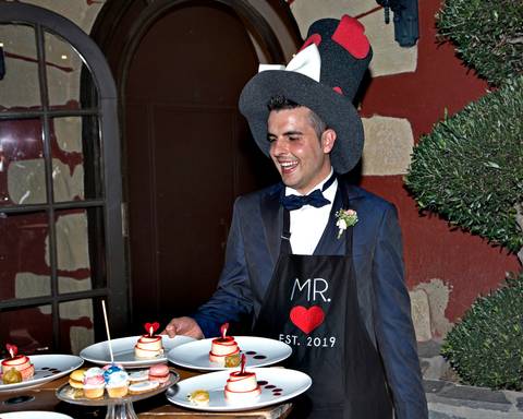 Reportaje de bodas en Restaurant L'Embolic'