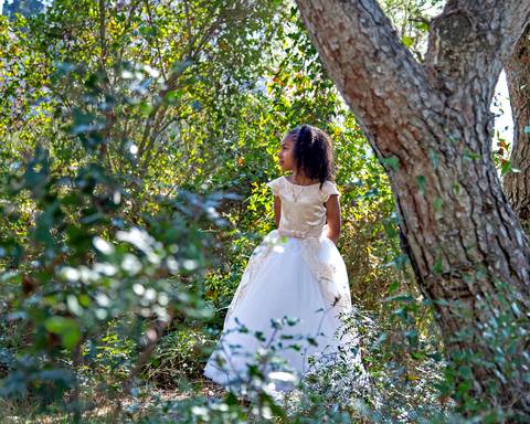 Reportaje de comunión playa de Tarragona'