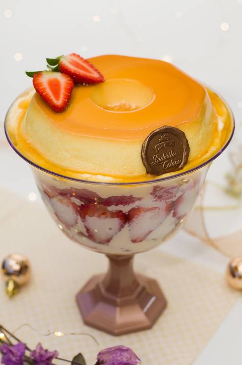 pudim para almoço de natal'