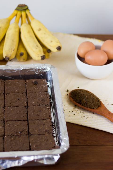 Brownie Funcional desenvolvido pela remadora Ana Paula Lima atleta do clube alvares Cabral, feito especialemtne para aqueles que amam doce mas que não podem sair da dieta'