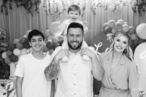 Sorriso com a familia
'