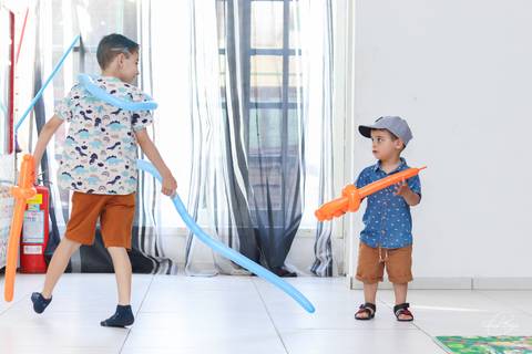 Amigas do aniversário de um aninho do Lucca'