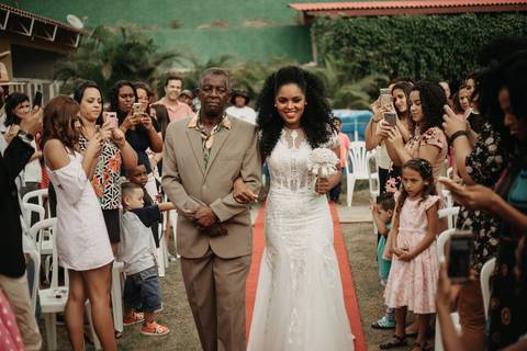 Casamento ao ar livre Suzano-SP'