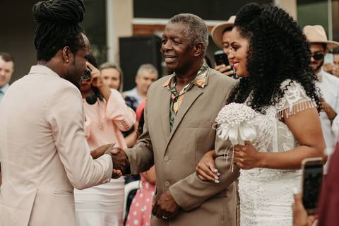 Casamento ao ar livre Suzano-SP'