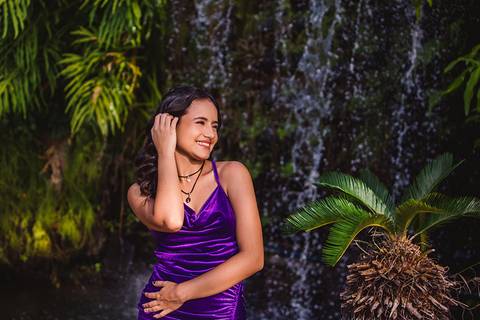 book de 15 anos no jardim jardim japonês em Fortaleza'