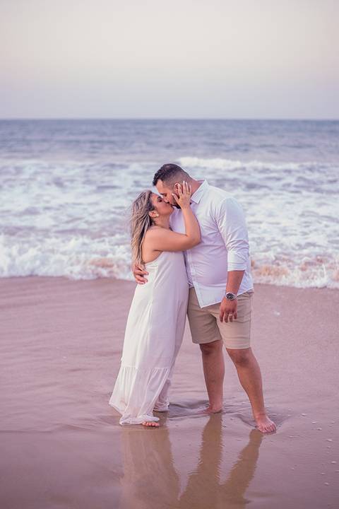 A formalidade do casamento civil e a liberdade da Ponte dos Ingleses criaram um ensaio único e memorável.'