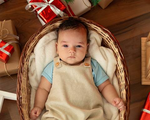 Ensaio Natalino em família no Estúdio Amoradia Foto com Léo e Gabi. Ensaio Natalino em Natal/RN'