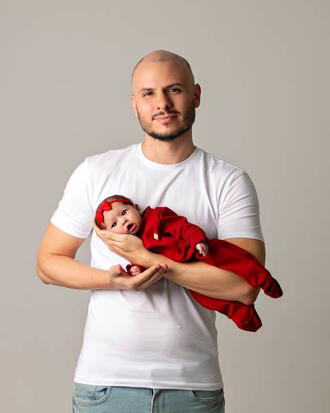 Ensaio Newborn de bebê recém-nascido em Estúdio. Newborn em Natal/RN. Amoradia Foto.'