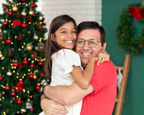 Ensaio de Natal em família no Estúdio Amoradia Foto em Natal/RN'